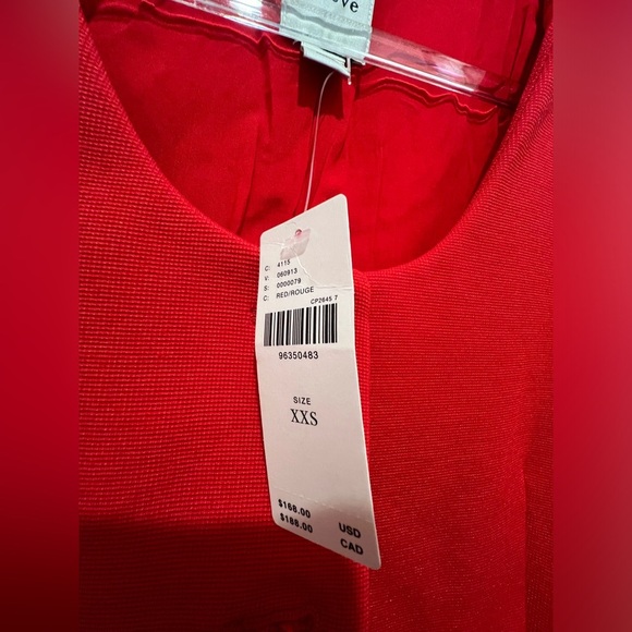 Anthropologie Maeve Blazer Scoop Neck Cutaway Red Jacket - Picture 6 of 11